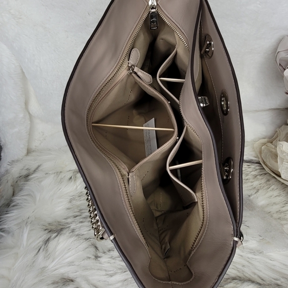 COACH SET SIGNATURE LEATHER Shoulder Purse Bag + - Picture 9 of 13